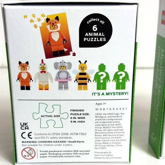 LEGO Mystery Minifigure mini puzzle- 2 pack - Picture 3 of 6